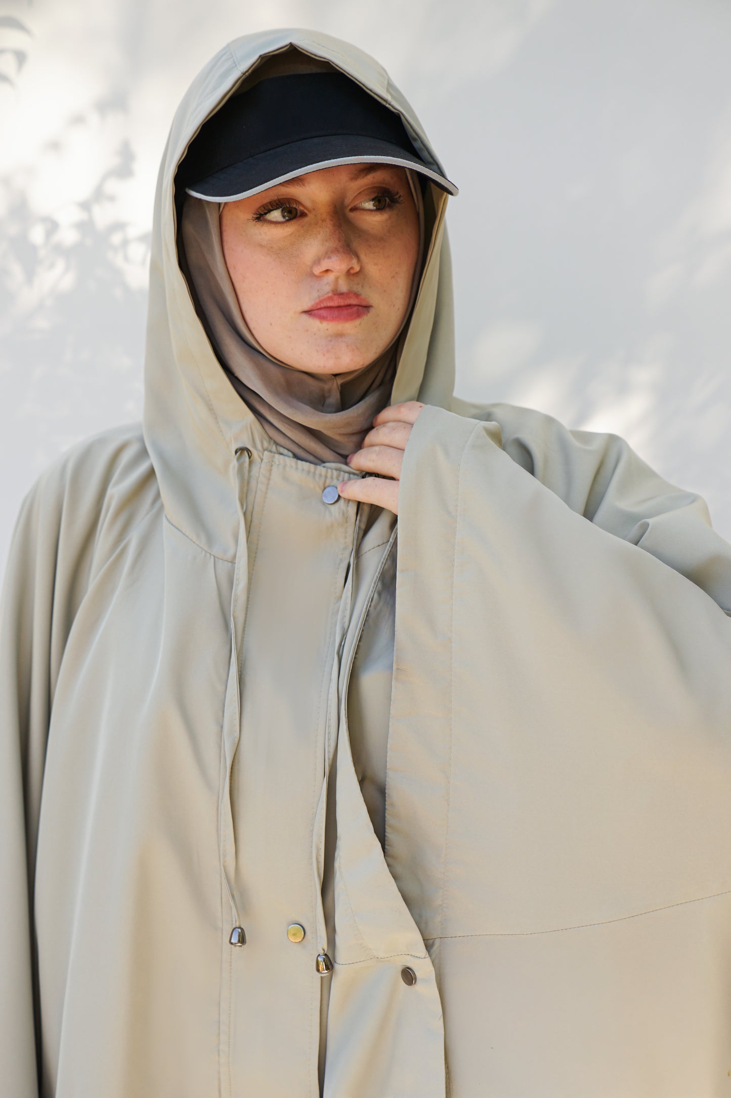 Tesettür Pelerin Yağmurluk - %100waterproof